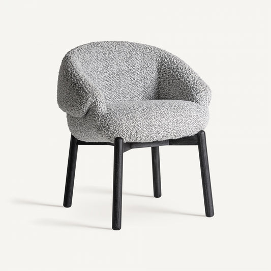JACQUARD CHAIR BLACK