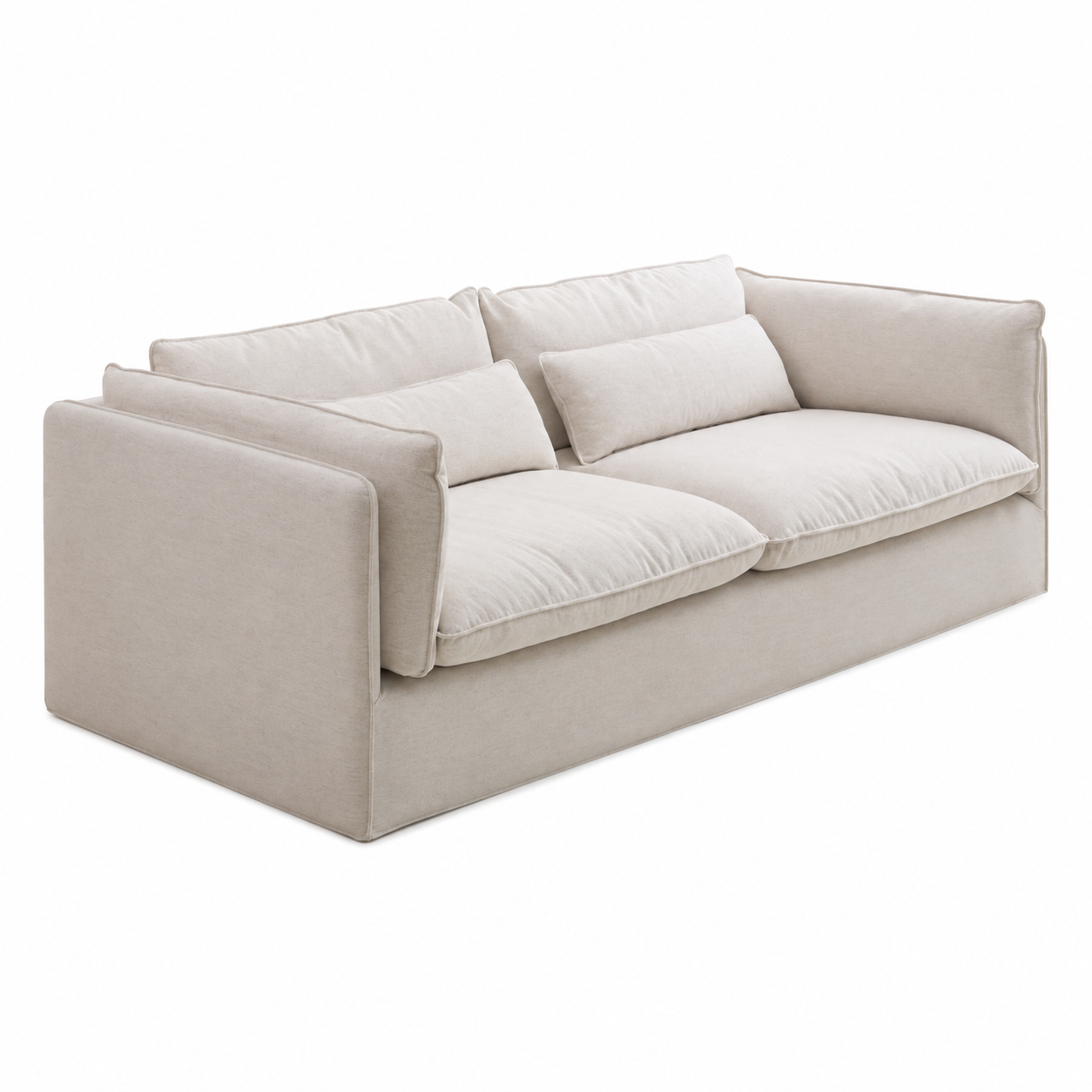 SOFA BLANCO ROTO 230CM