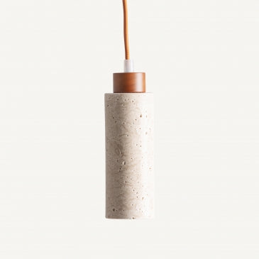 TRAVERTINE CEILING LAMP