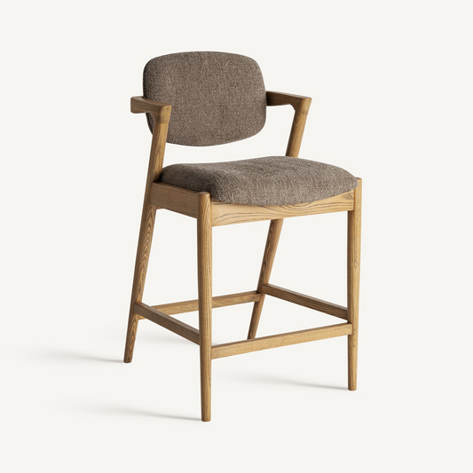 ASH WOOD BAR CHAIR