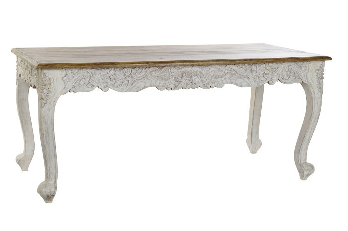 SHABBY CHIC MANGOO WOOD DINING TABLE