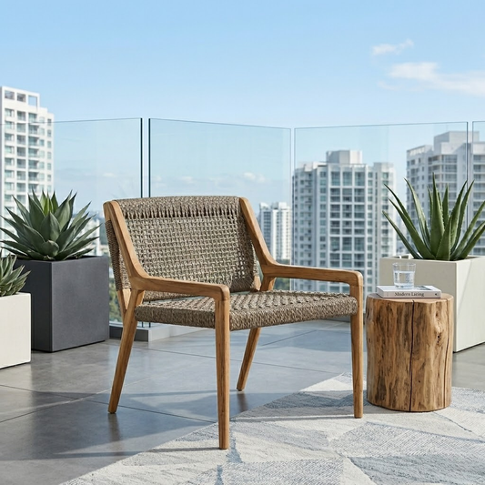 OUTDOOR TEAK CHAIR