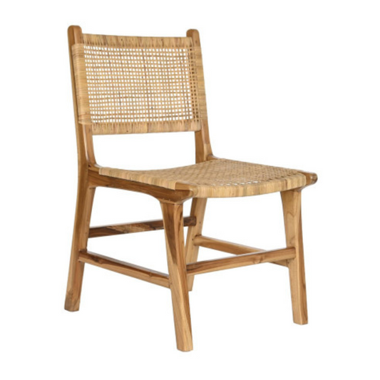 SILVI TEAK/RATTAN CHAIR