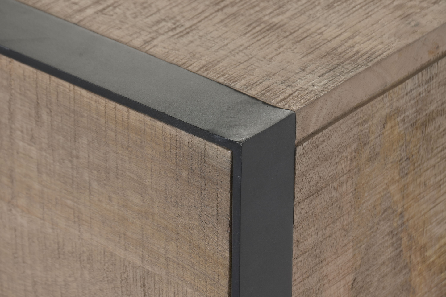 SOLID MANGO WOOD BEDSIDE TABLE