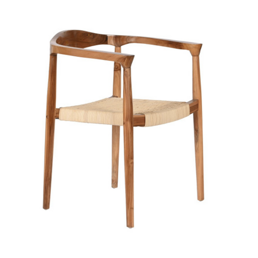 COMO TEAK CHAIR BROWN