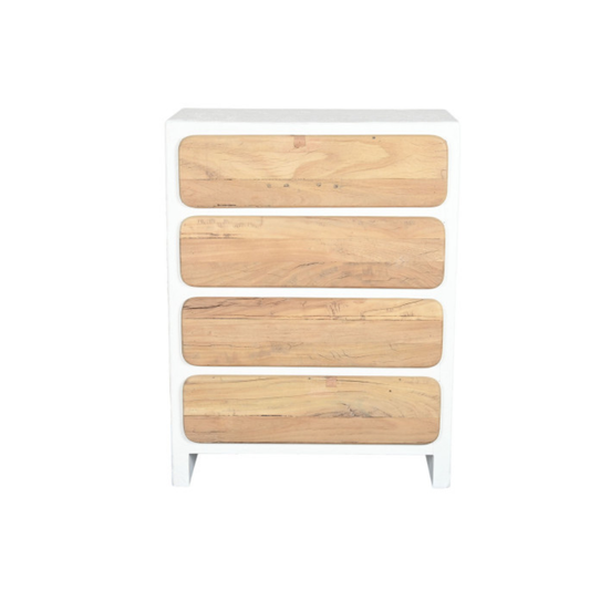 RECYCLED MANGO WOOD CHEST OF DRAWERS STRATO