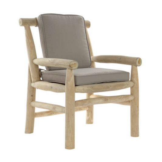 TEAK OUTDOOR ARMCHAIR 65