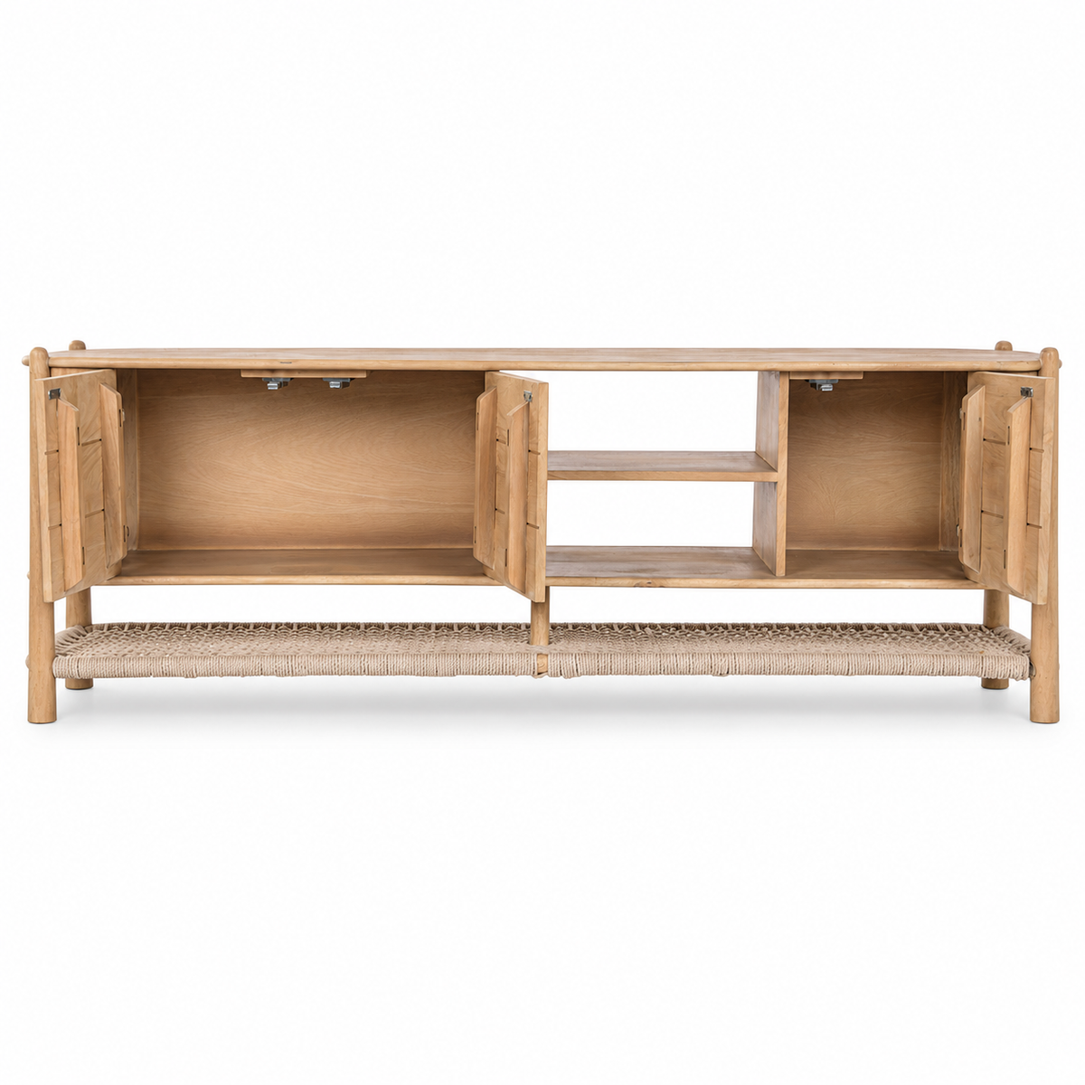 CORDA TV CABINET FROM ACACIA WOOD & ROPE