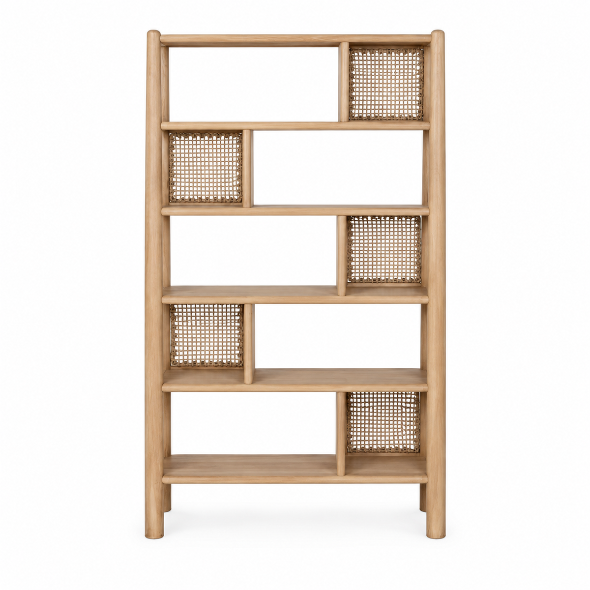 CORDA SHELVING FROM ACACIA WOOD & ROPE