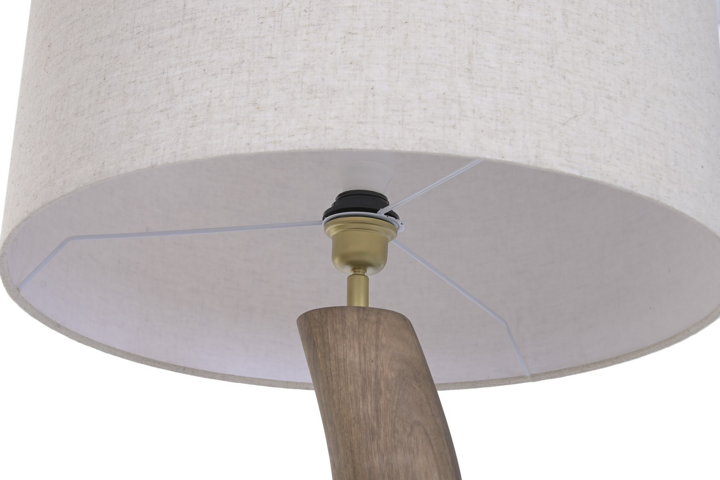 MANGO WOOD FLOOR LAMP