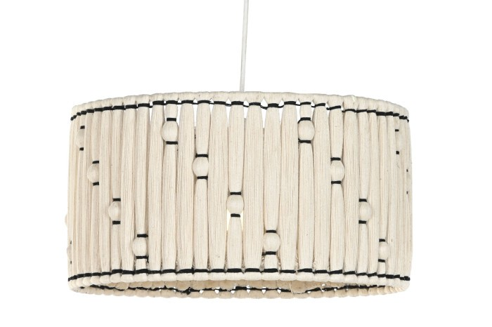 BOHO COTTON THREADS HANGING LAMP