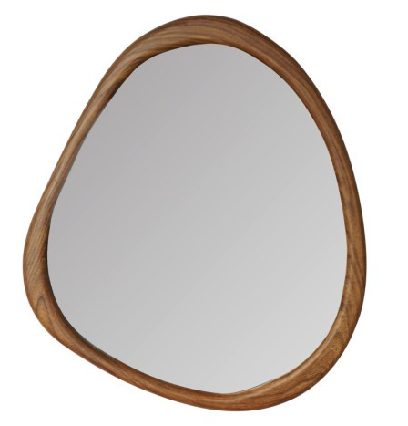 WOOD MIRROR 44/48cm