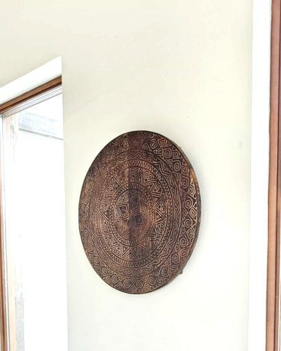 WALL CARVE ROUND PANEL