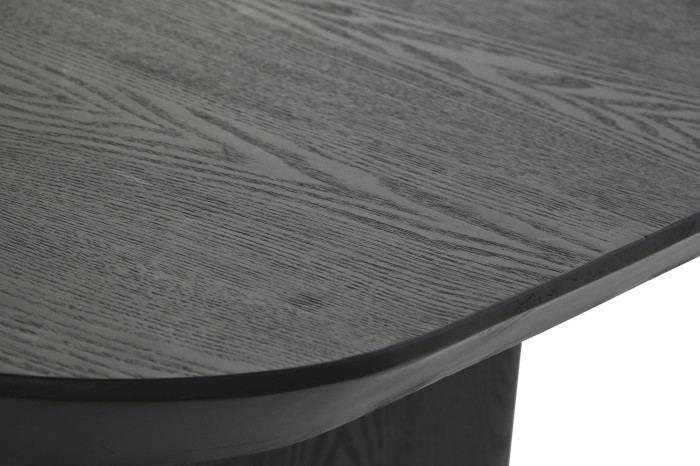 BLACK SPRUSH DINING TABLE NERO 180cm