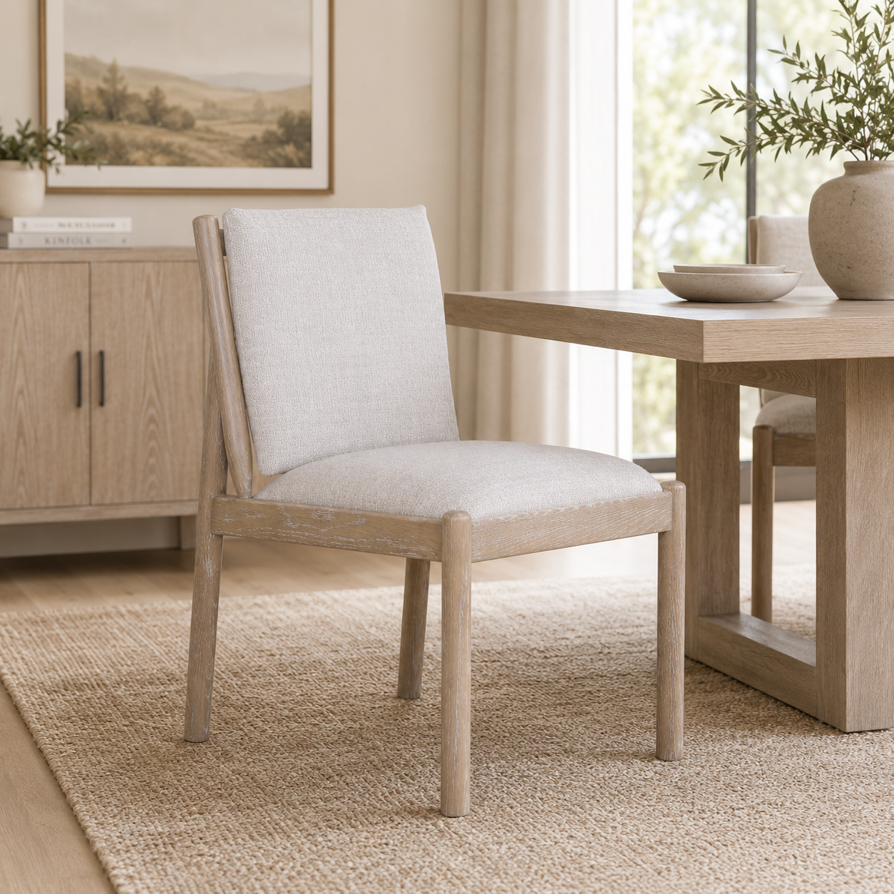 NORDIC ASH WOOD CHAIR