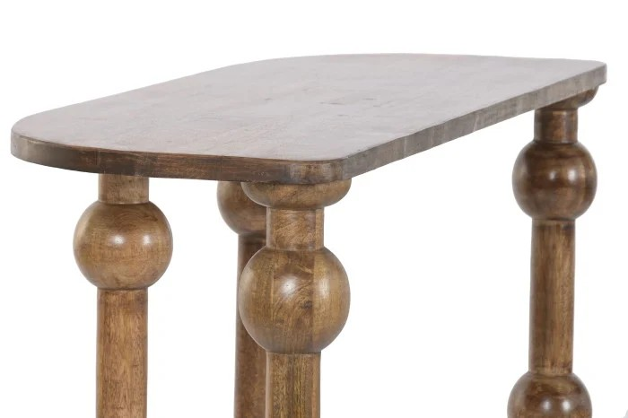 MANGO WOOD CONSOLE TABLE