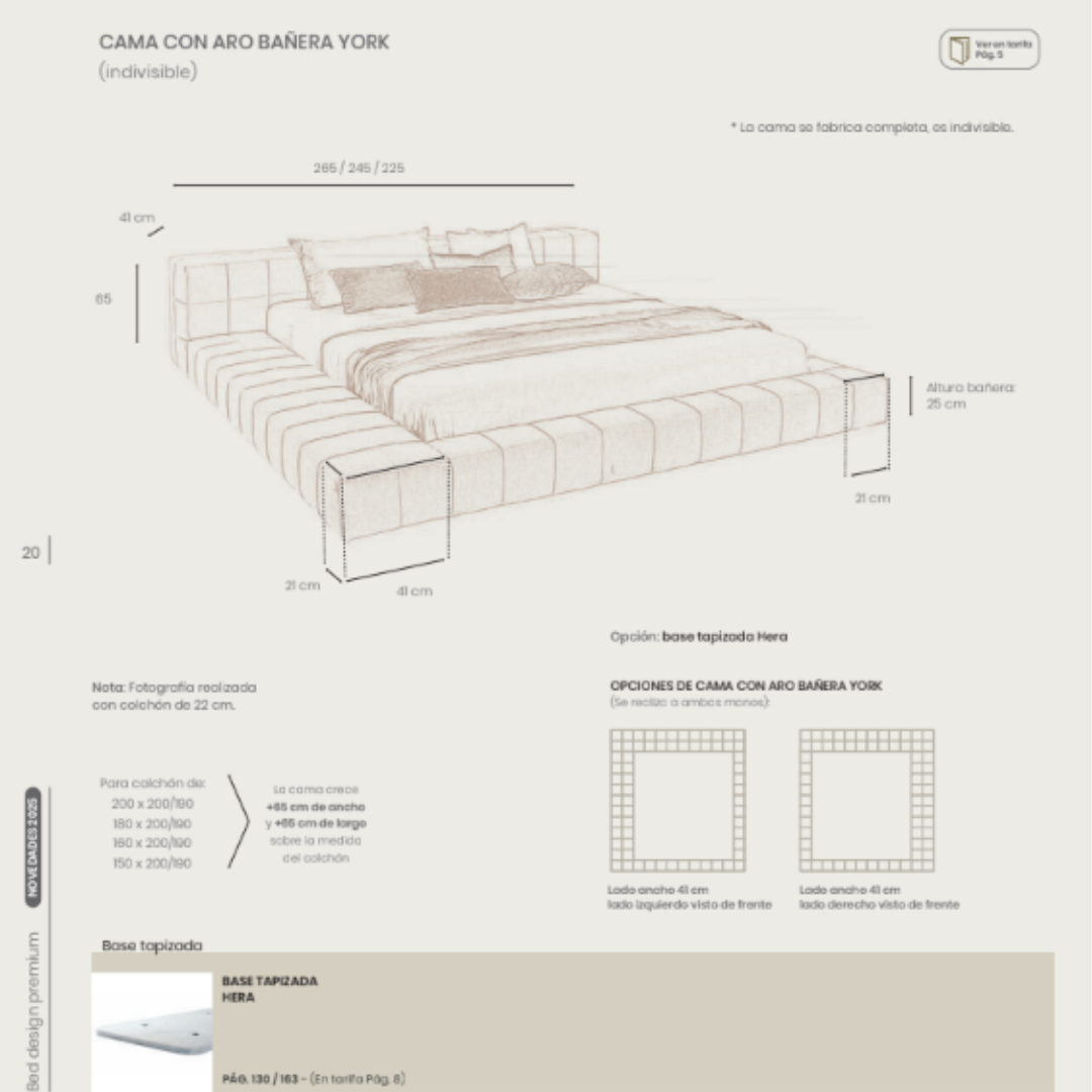 YORK BED