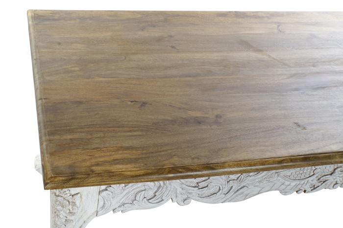 SHABBY CHIC MANGOO WOOD DINING TABLE