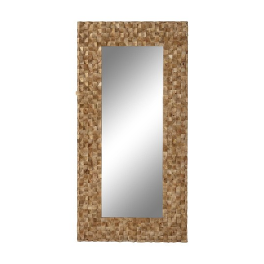 MANGO WOOD MIRROR 3D 183cm