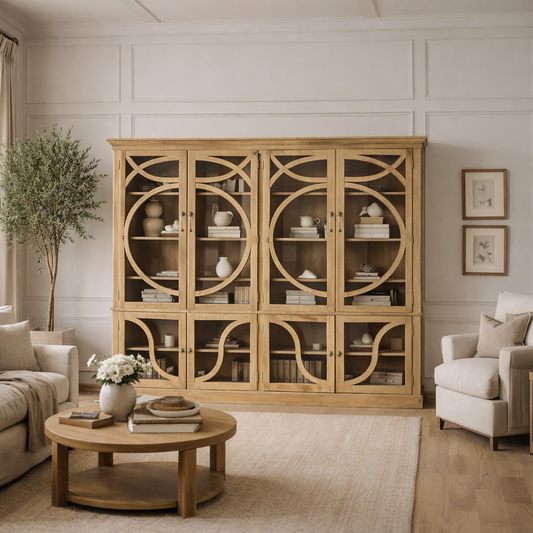 SOLID MANGO WOOD SHOWCASE 240/205cm
