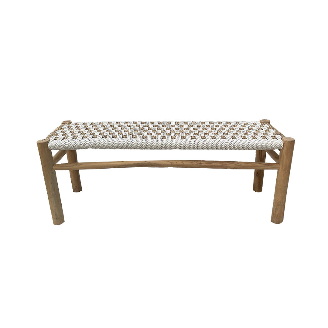 NATURAL WHITE BENCH