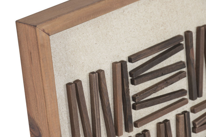 PICTURE RECYCLED WOOD 42/62 SET 2