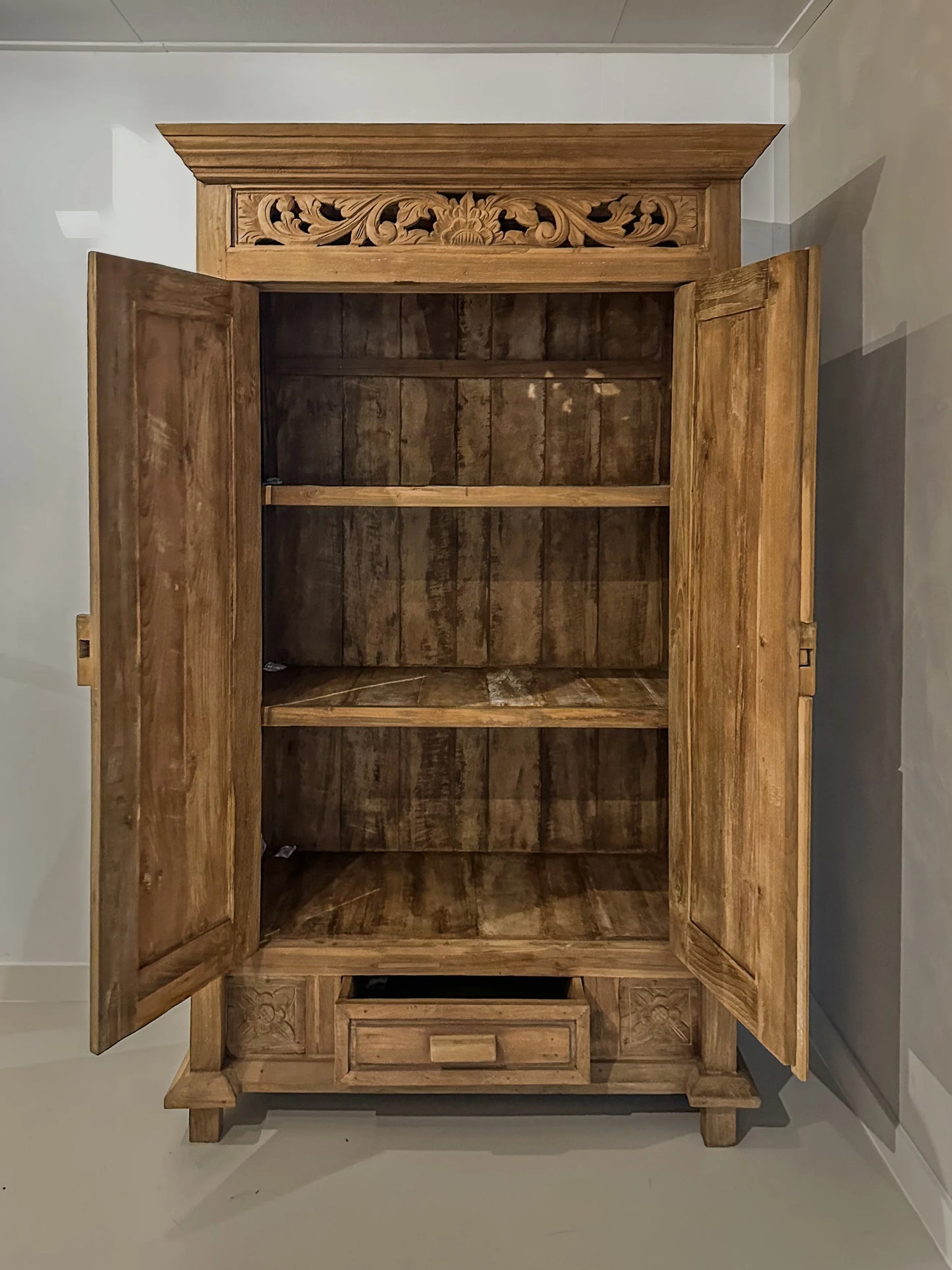 TEAK WOOD WARDROBE