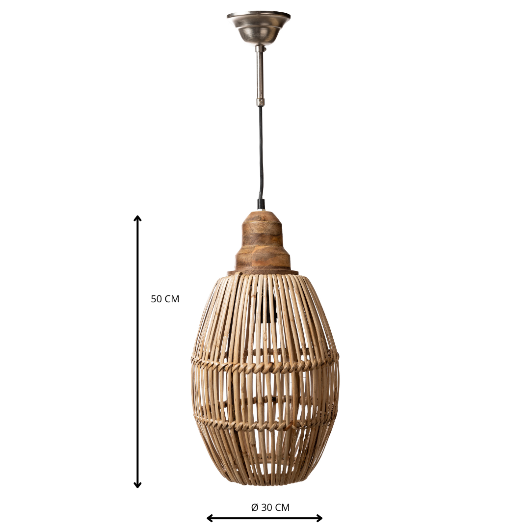 JULIA RATTAN LAMP