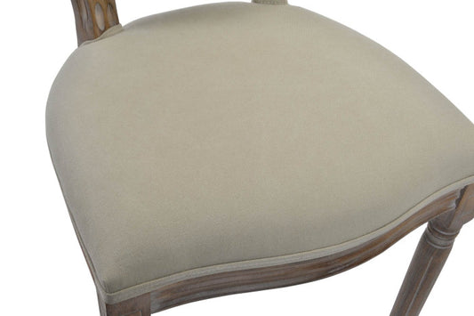 LINEN CHAIR 03 BEIGE