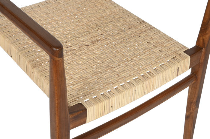 CHAIR TEAK RATTAN