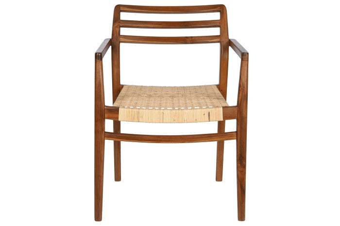 CHAIR TEAK RATTAN