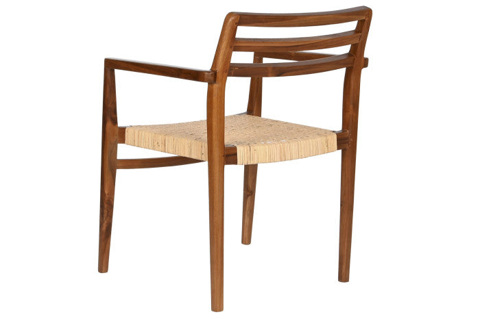 CHAIR TEAK RATTAN