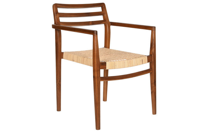 CHAIR TEAK RATTAN