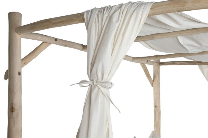 OUTDOOR TEAK WOOD DAY BED