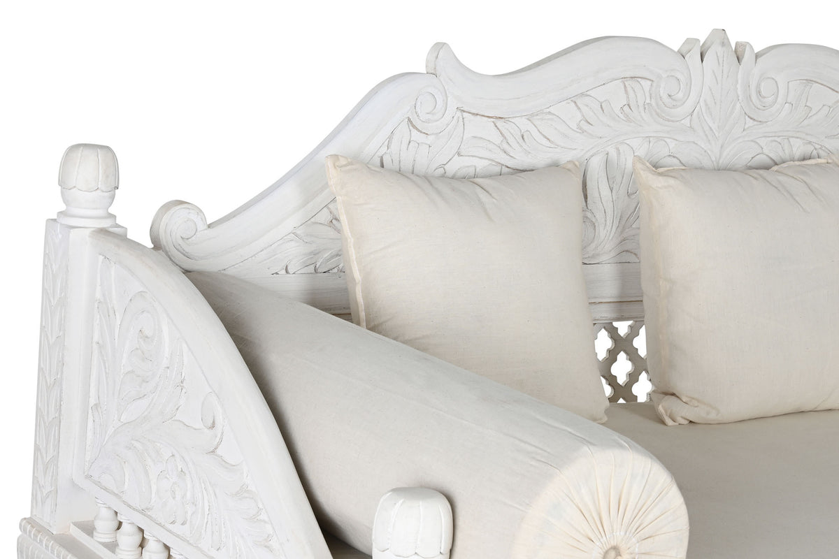 MAHARAJA SOFA FROM MANGO WOOD 184cm