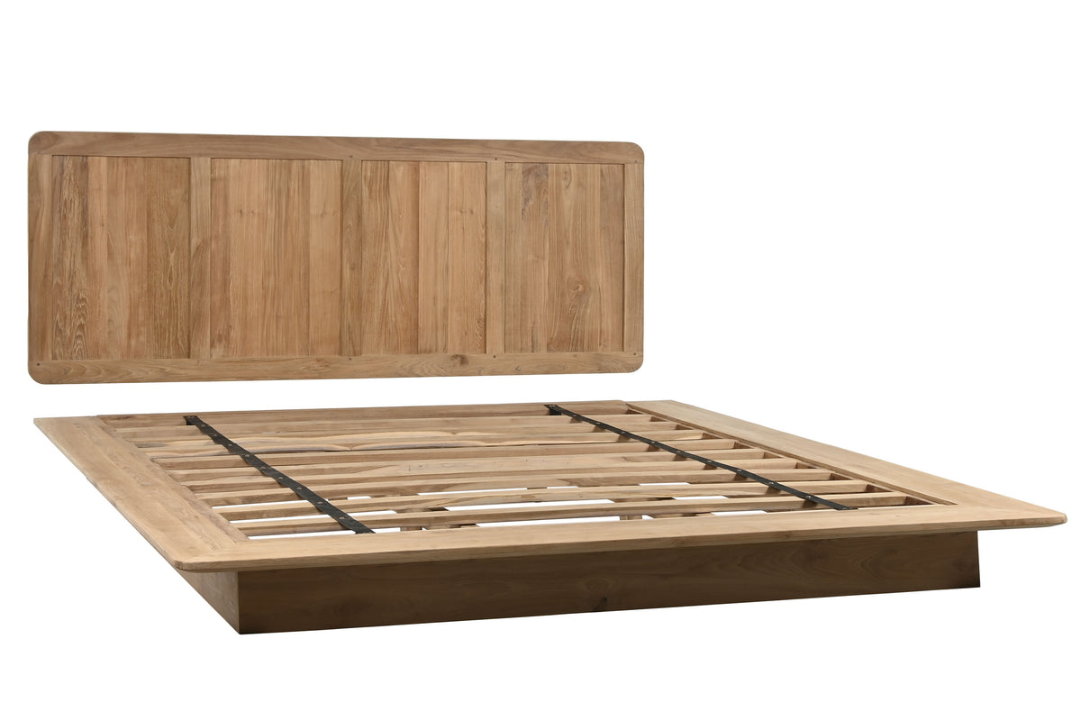 SOLID TEAK WOOD BED 180cm