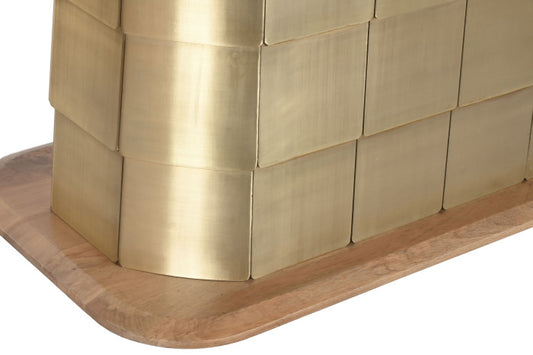 MANGO BRASS DINING TABLE*210