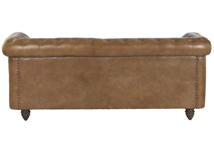 LEATHER SOFA JOHN 190cm
