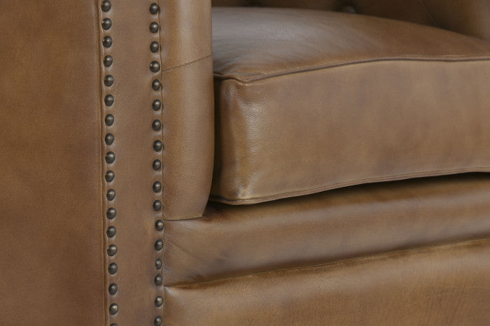 LEATHER ARMCHAIR JOHN