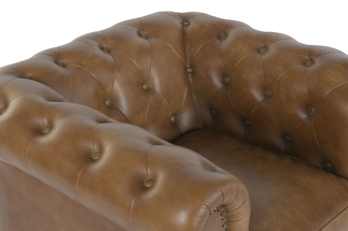 LEATHER ARMCHAIR JOHN