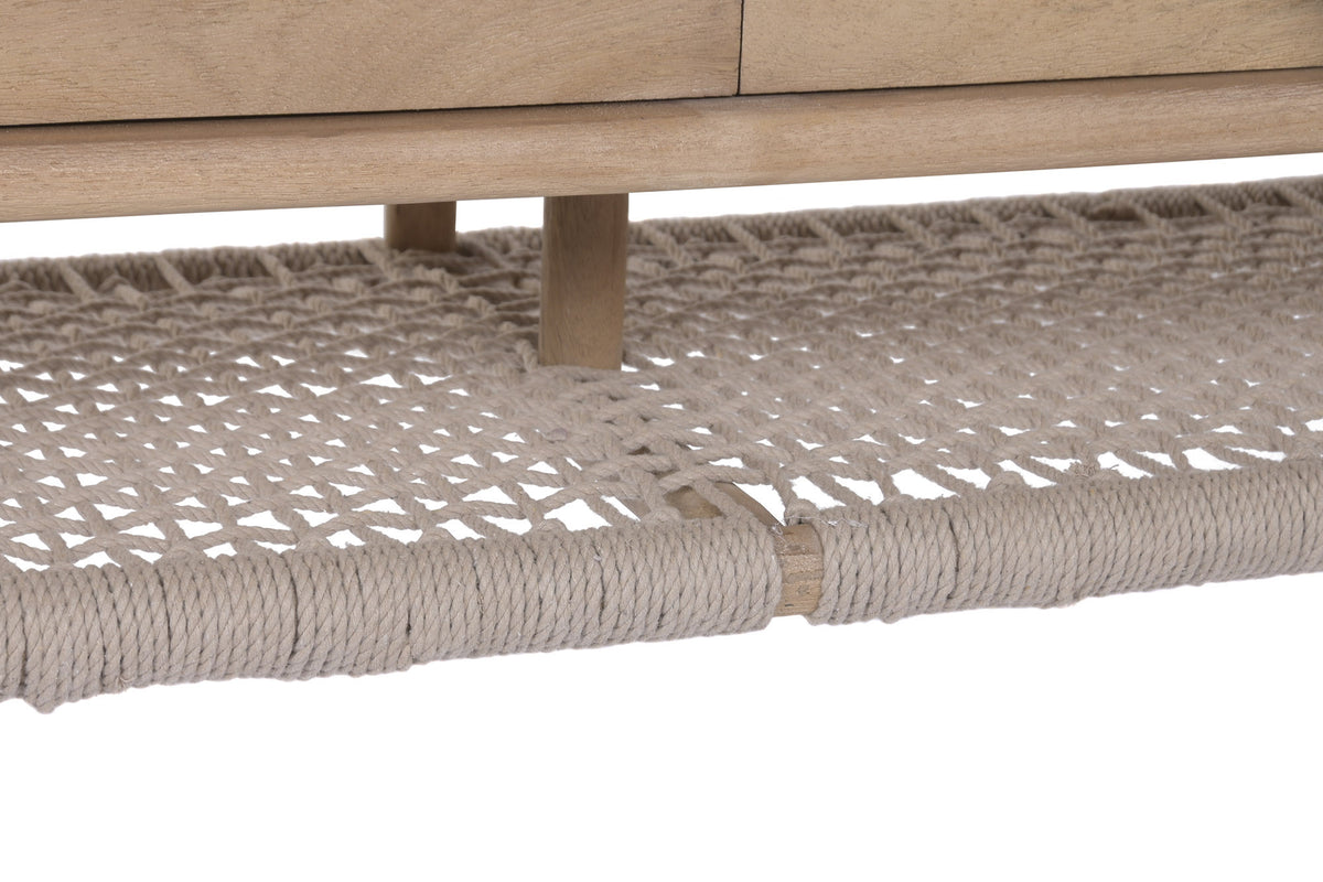 CORDA SIDEBOARD FROM ROPE AND ACACIA WOOD