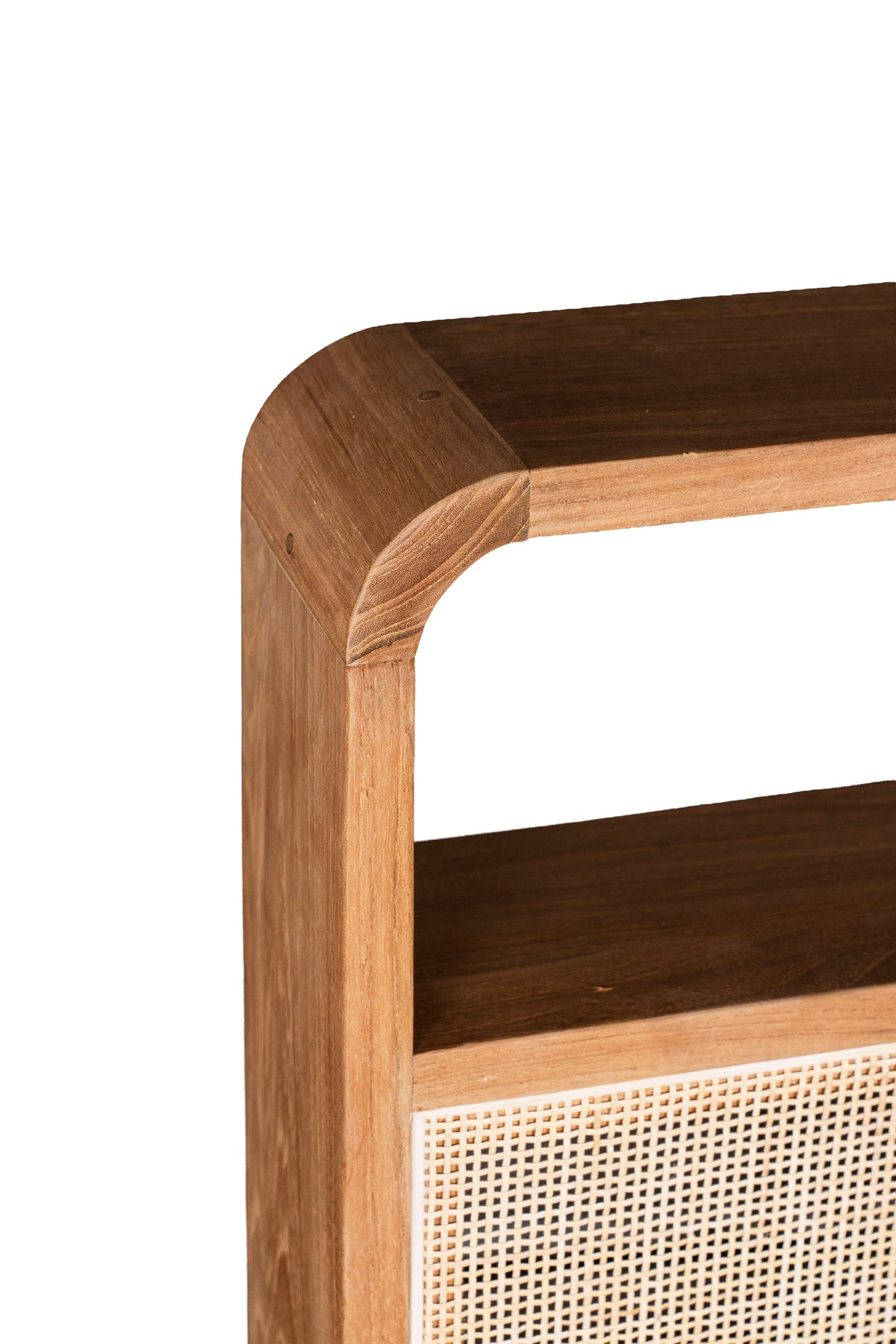 BED FROM TEAK WOOD&RATTAN 180cm