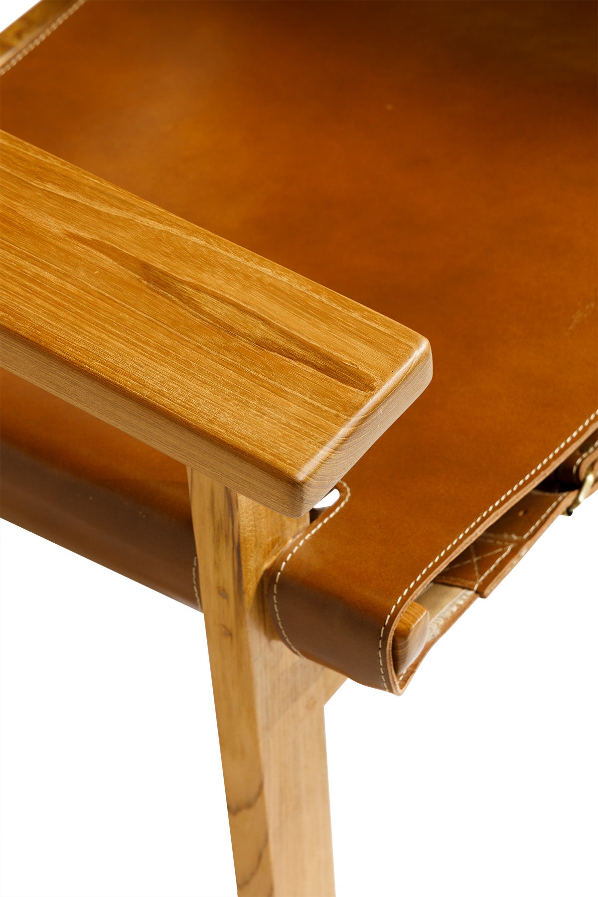 КРЕСЛО ОТ ТИК И КОЖА ERIC 