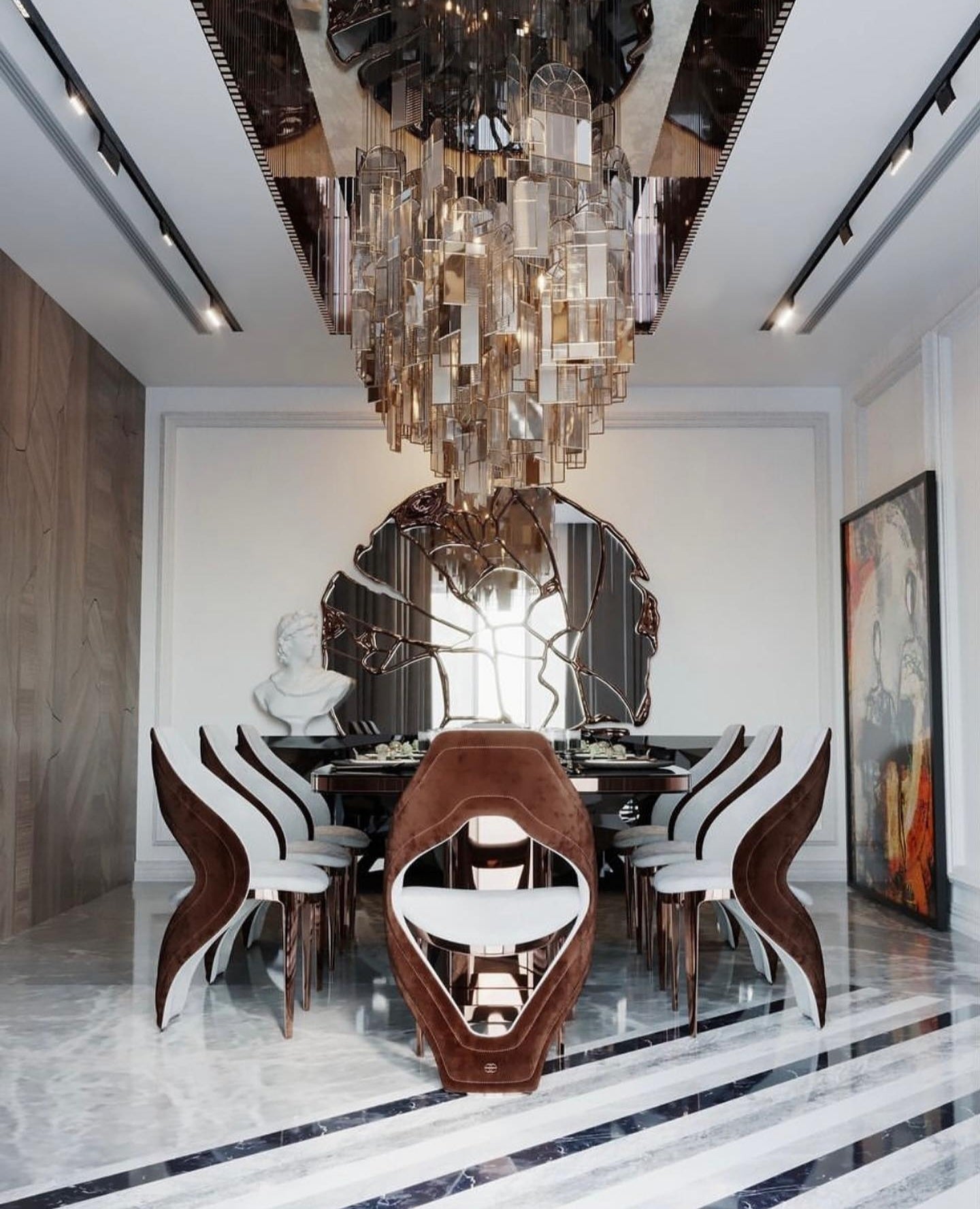 BOTEGA GOLD DINING ROOM