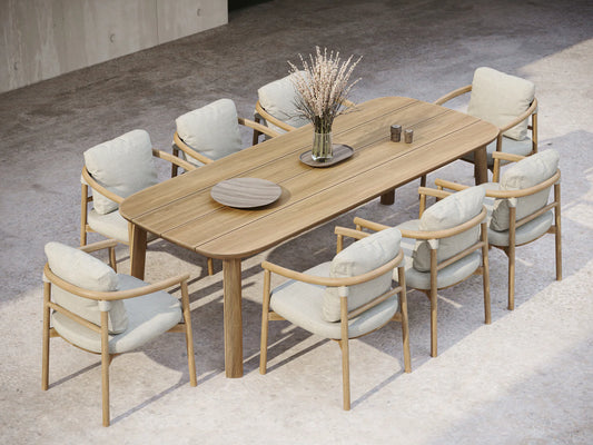 LYORA DINING SET FOR 8