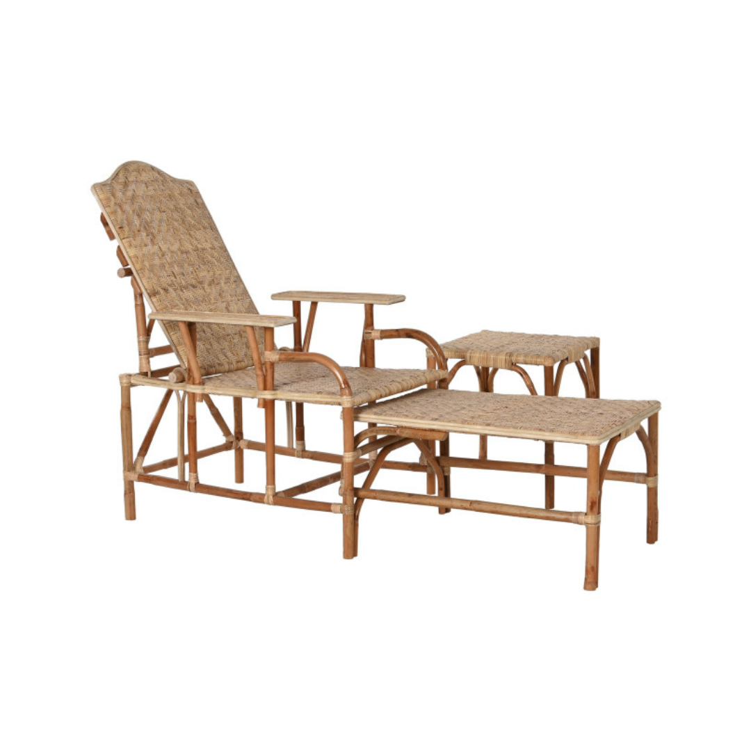 SUNBED RATTAN SET 3