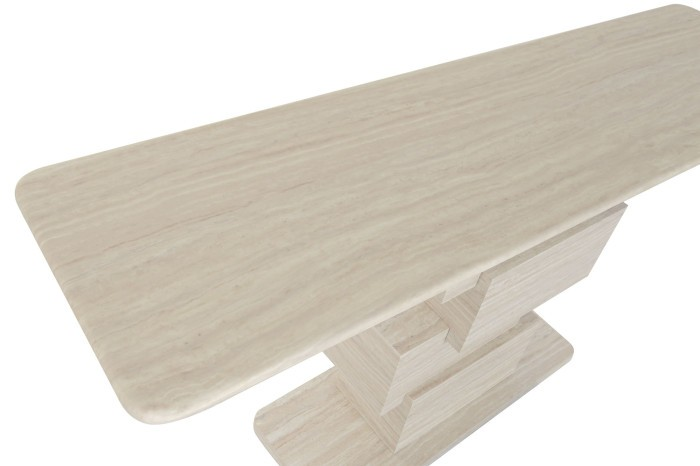 CONSOLE TABLE ARTIFICIAL MARBLE 150cm