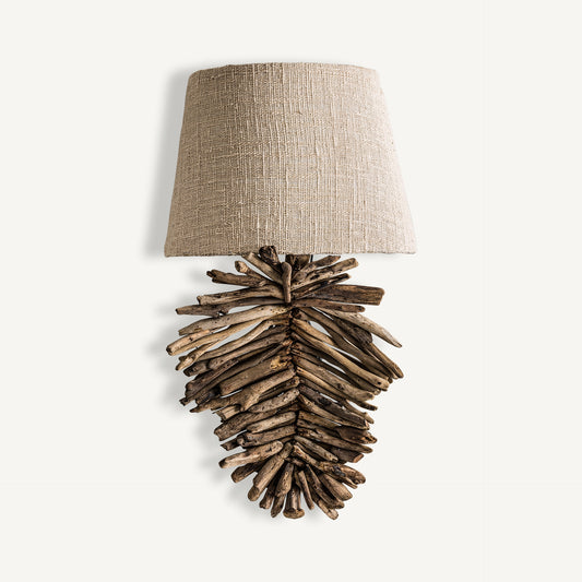 WOOD WALL LAMP
