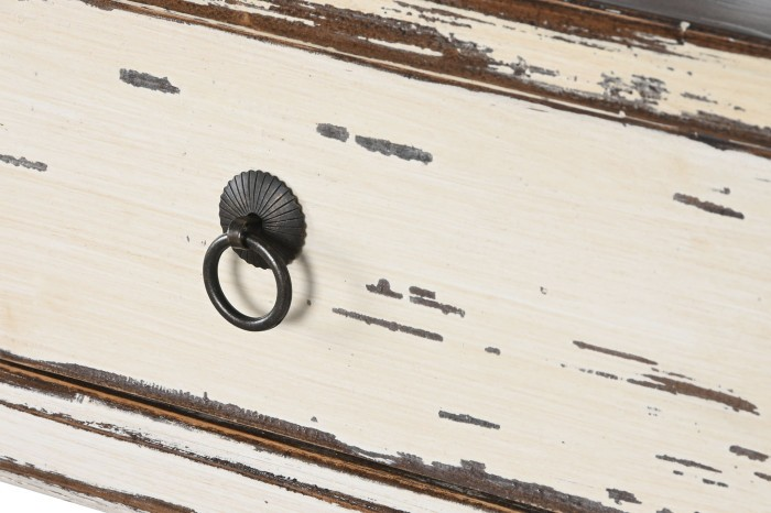 Бяла винтидж конзолна маса 174 см 