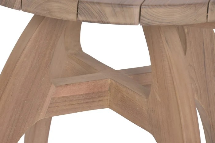 OUTDOOR TEAK WOOD AUXILIARY TABLE